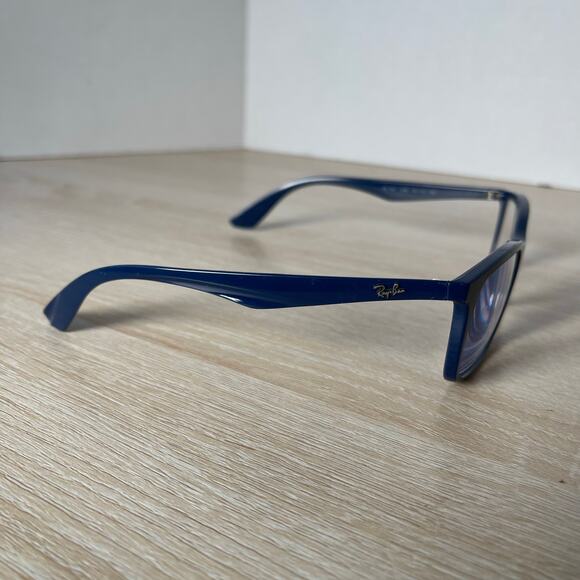 Ray-Ban RB7047 8100 Eyeglasses Blue Frames Only 54-17-140 READ - Picture 10 of 10